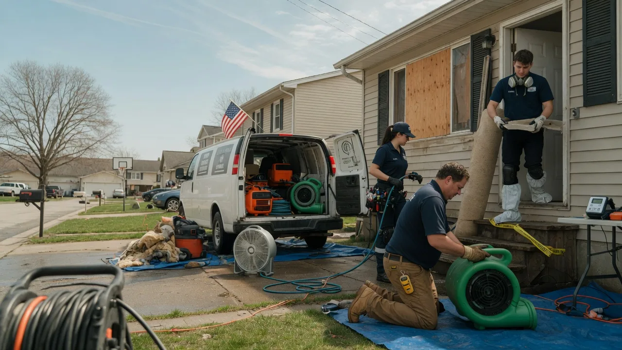 Water Damage Restoration in Fishertown, PA near me